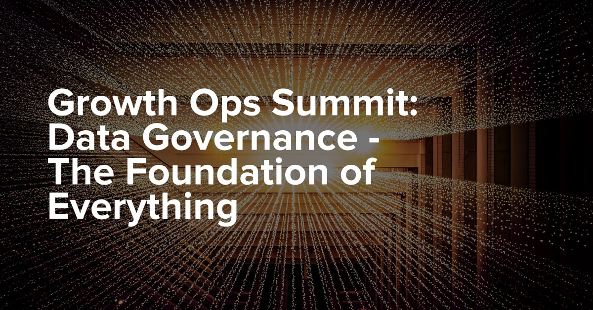 Data Governance - The Foundation of Everything