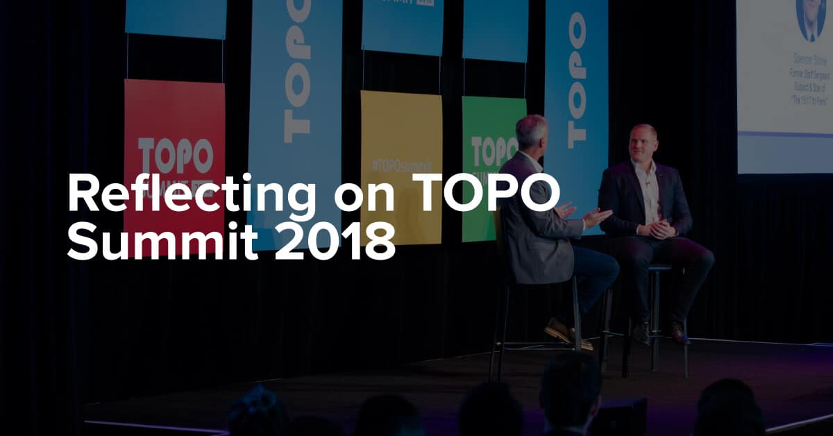 TOPO Summit interview