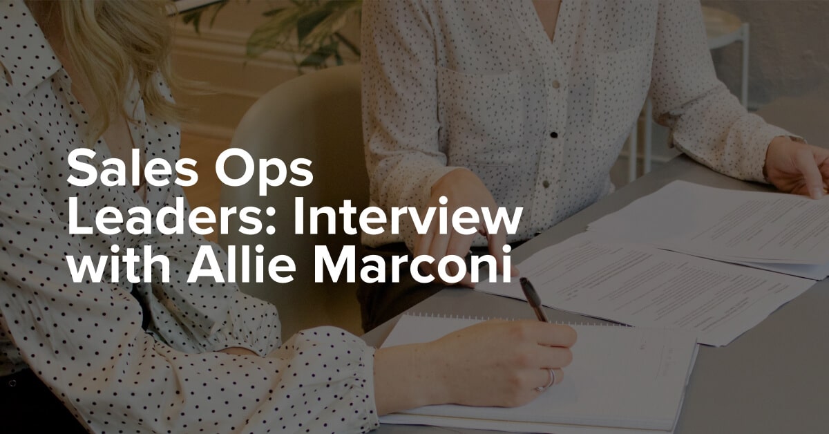 Interview with Allie Marconi