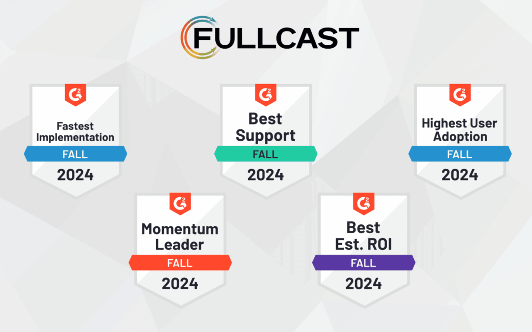 Fullcast Earns Top Honors in Fall 2024 G2 Reports