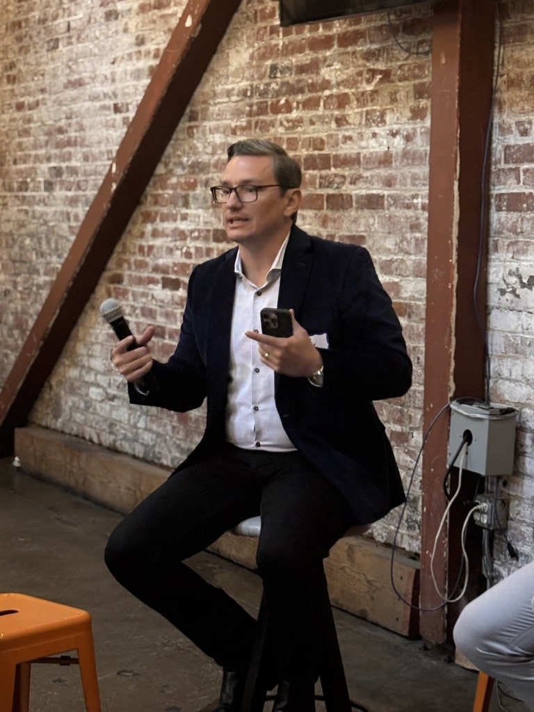 Dylan Ferguson, expert panel at ROC San Francisco event