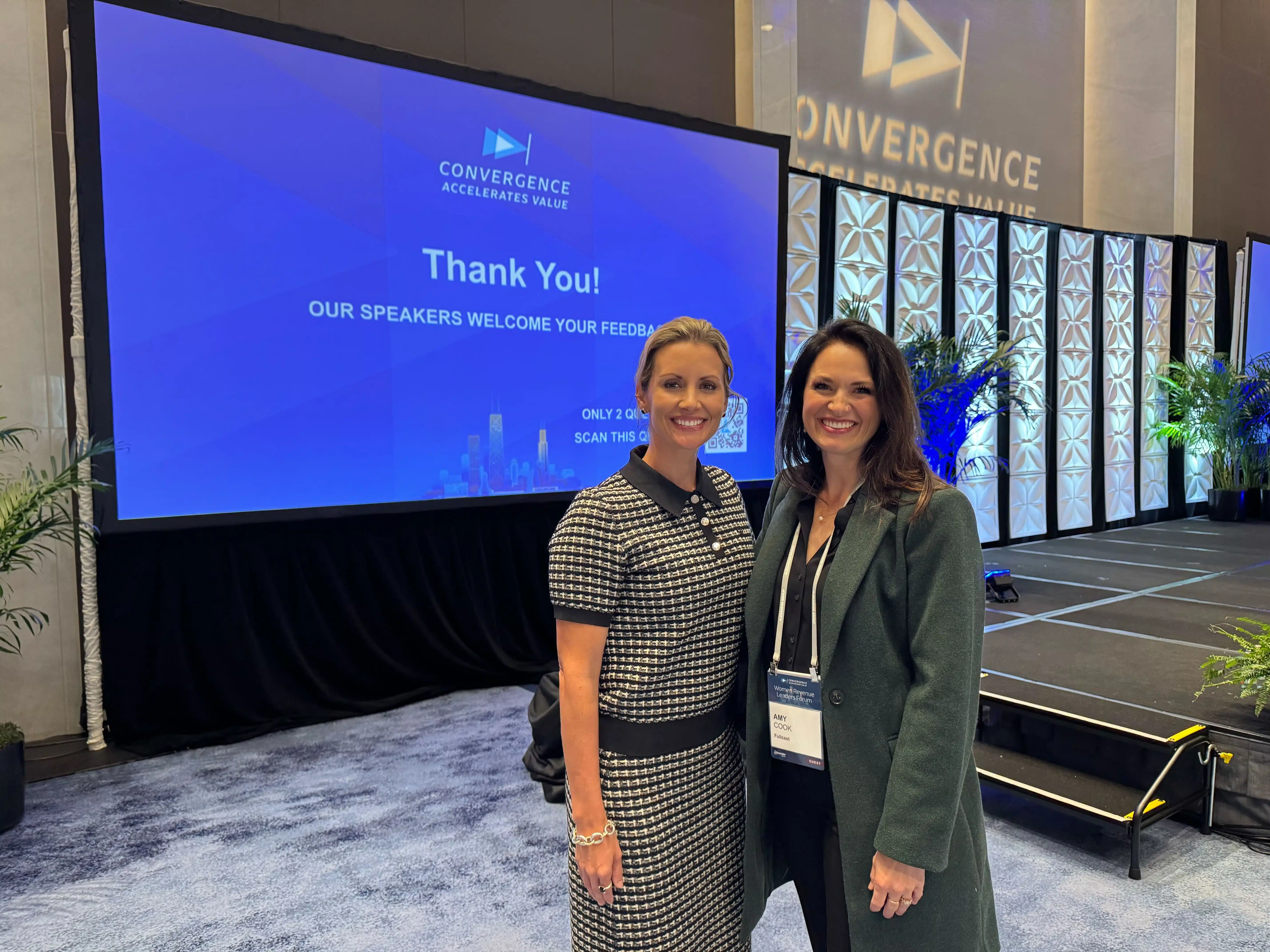 Amy Cook and Holly Briedis from ServiceNow 