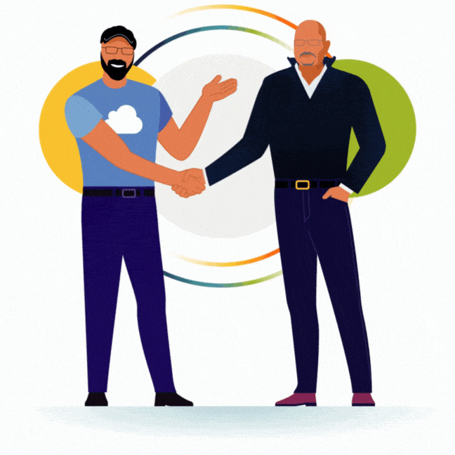Bala and Dharmesh shaking hands gif 648x648