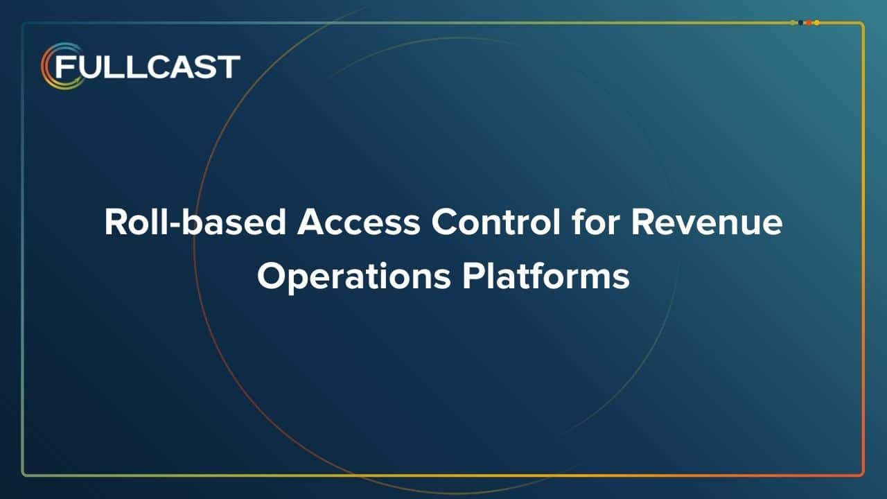 RBAC for RevOps