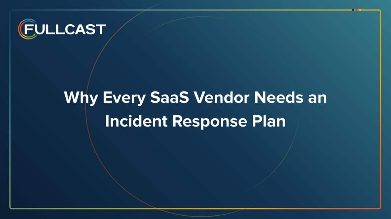 incident response plan
